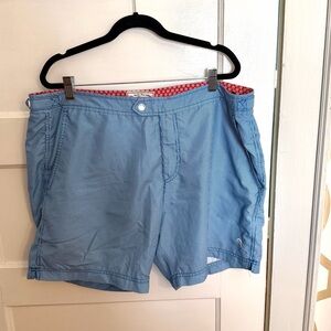 Ted Baker Blue Striped Shorts